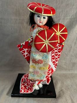 (Japanese dolls)日本人形 Amazon.co.jp: 日本人形 花笠 : おもちゃ