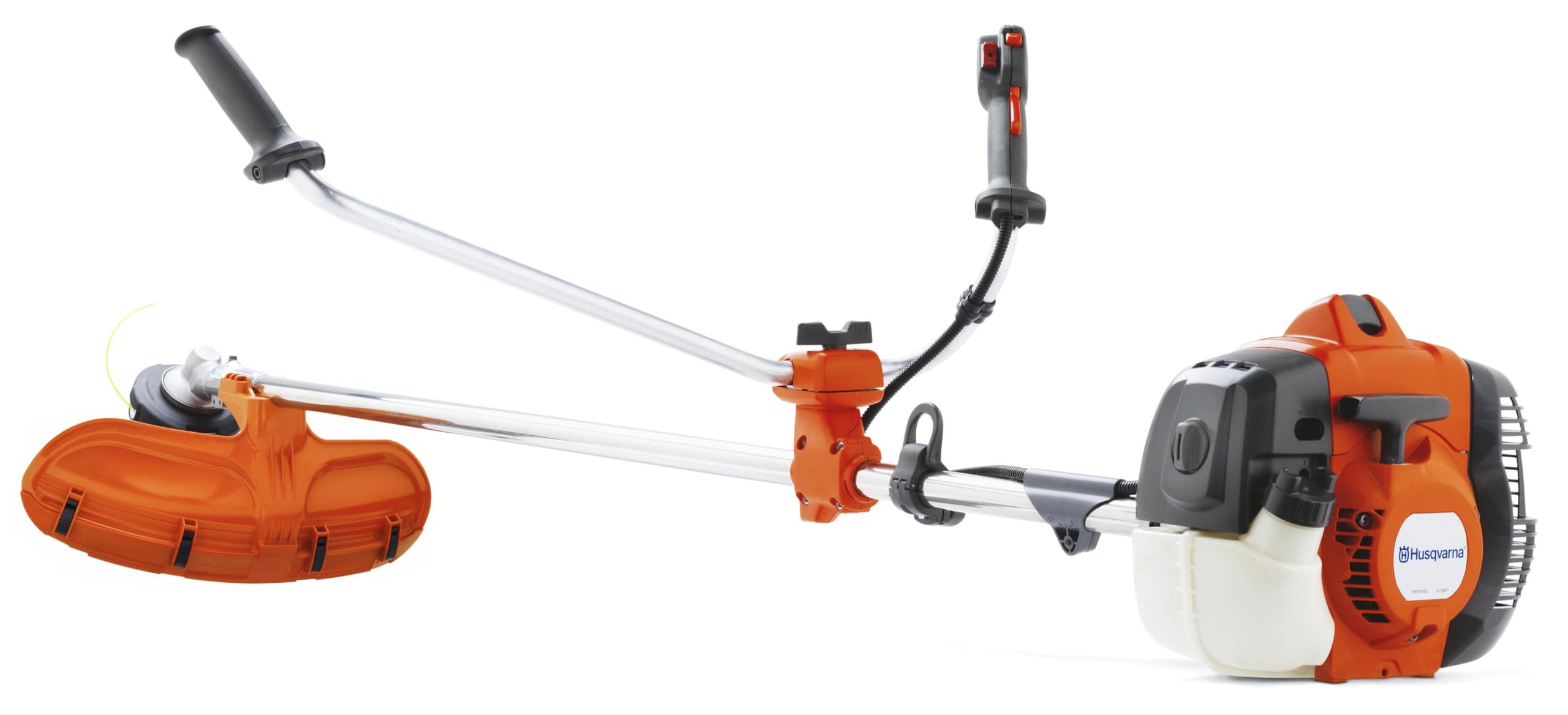 Husqvarna 135R Spalinowa Kosa z Uchwytem Bullhorn | Silnik X-Torq® 34,6 cm³, koszenie 47 cm, żyłka i ostrze w zestawie