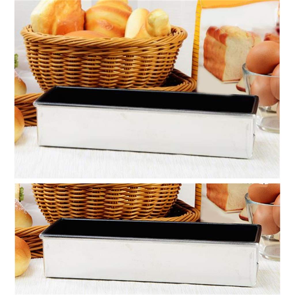 ZHANGXIAO Brotbackform, Toast Brot Schimmel Schwarz Antihaft Toastbox Backen Brot Schimmel Einfach Zu Säubern