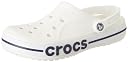 Crocs Unisex Adult Bayaband Clog 205089-126 White/Navy M5W7 gallery image