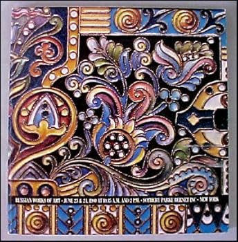 Paperback Sotheby Parke Bernet Catalog Russian Works of Art June 23 & 24, 1980 New York Sale number 4401 Book