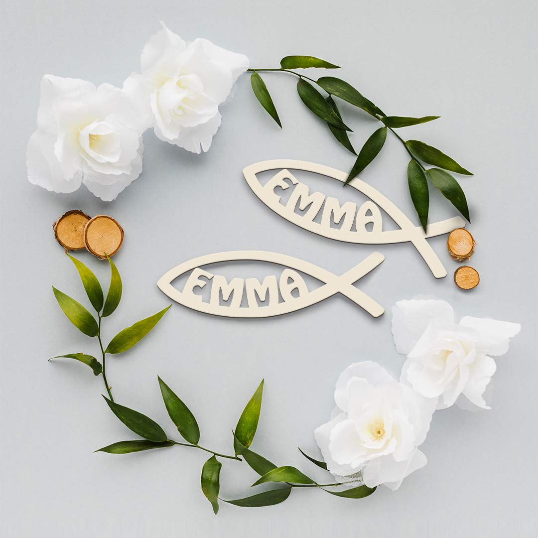 Cartello Benvenuto Comunione - Personalizzabile Con Nome E Data, In Legno, Per Tavolo O Parete - Foto 3