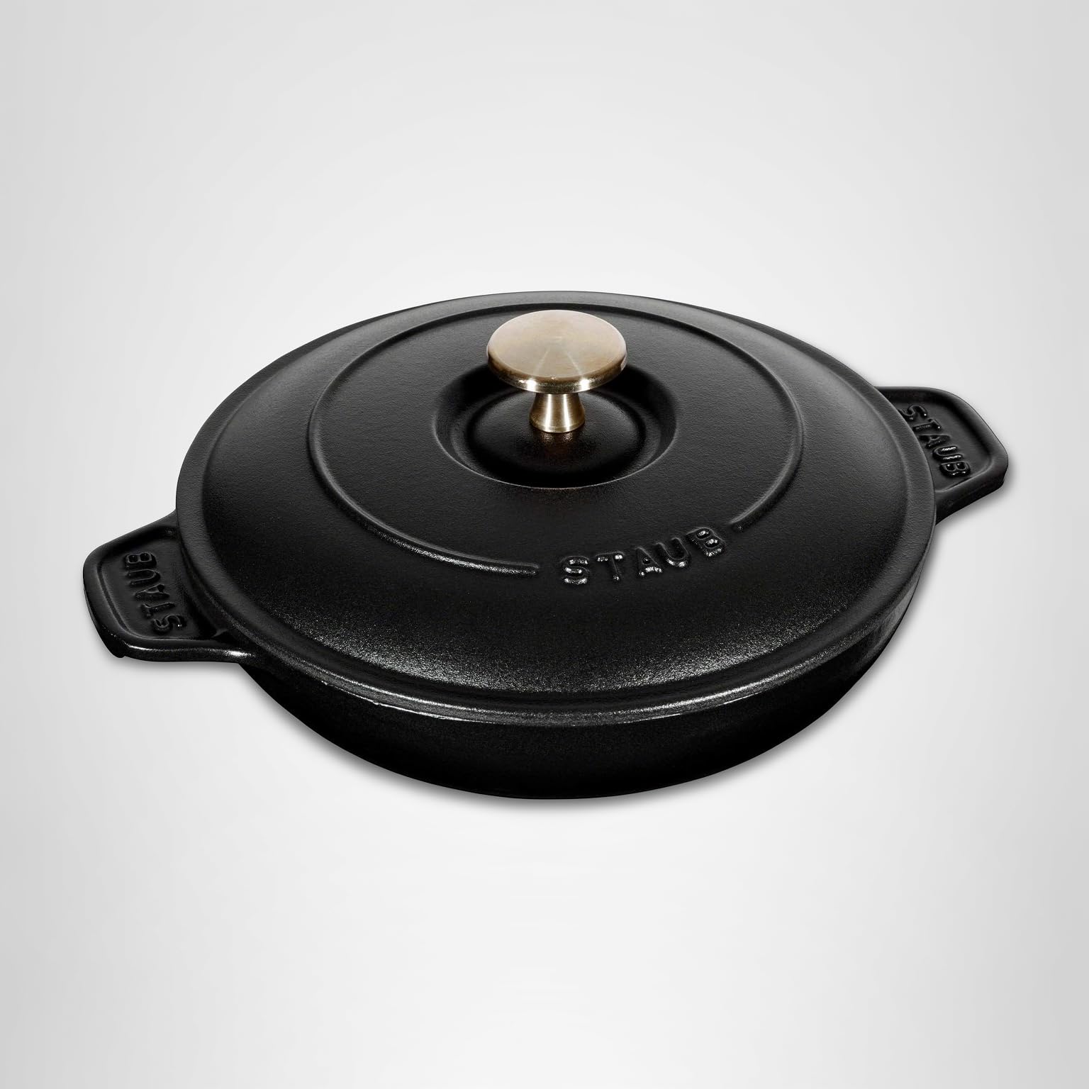 Amazon.co.jp : staub ストウブ 「 ラウンド ホットプレート ブラック