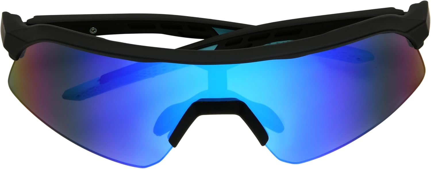 Rawlings Men's Stance Shield Sunglasses, Black, 125mm - Image 5