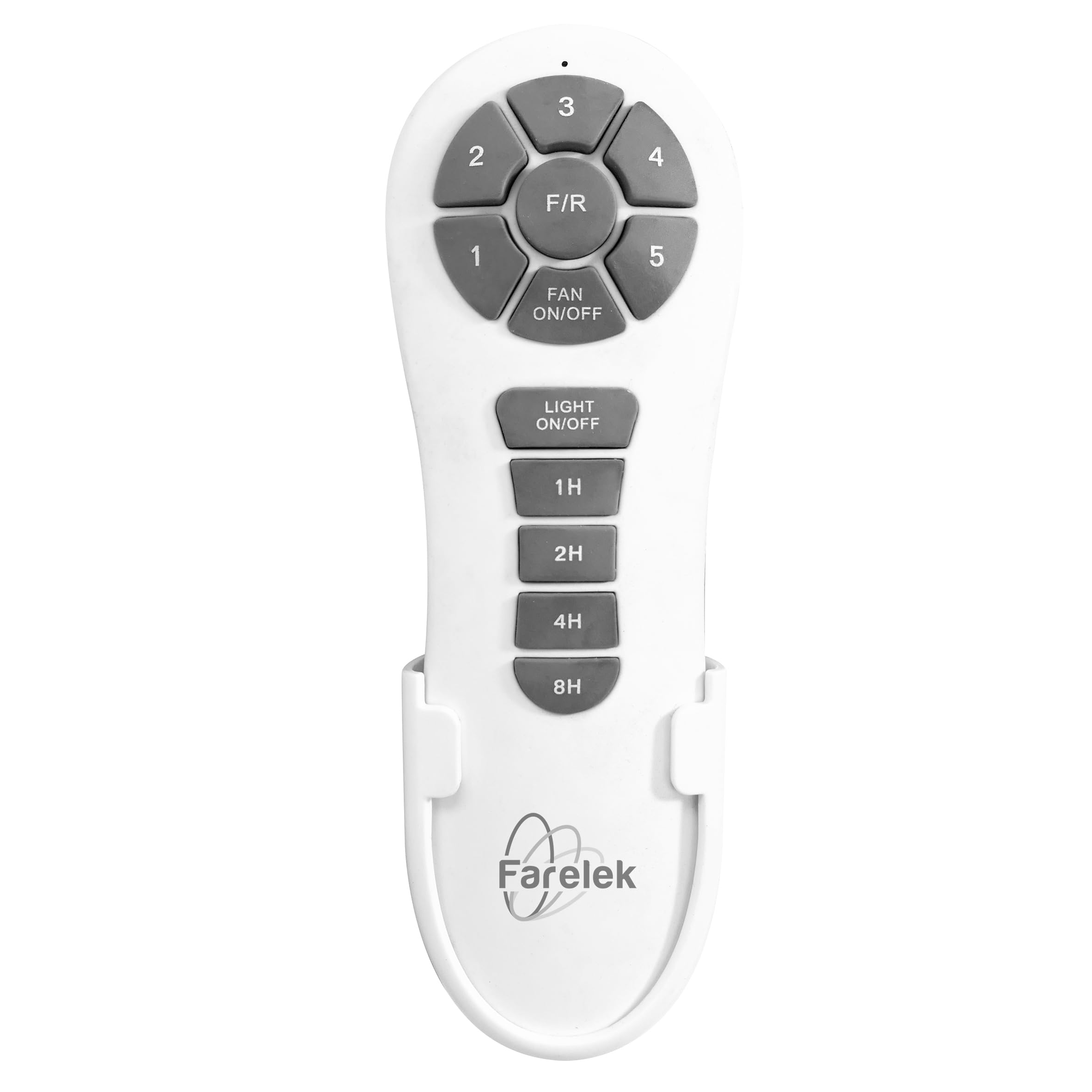 Farelek Wallis Ventilateur de Plafond Puissance 38 W, Diamètre 1320 mm, Type de Construction Bois Noir, Télecommande, Selecteur de Vitesse,