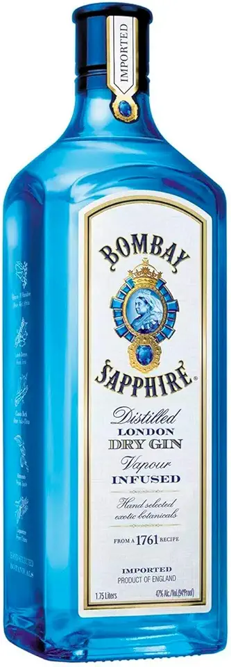 Bombay Sapphire Gin Bombay 1750 Ml Bacardi Sabor 1750 Ml