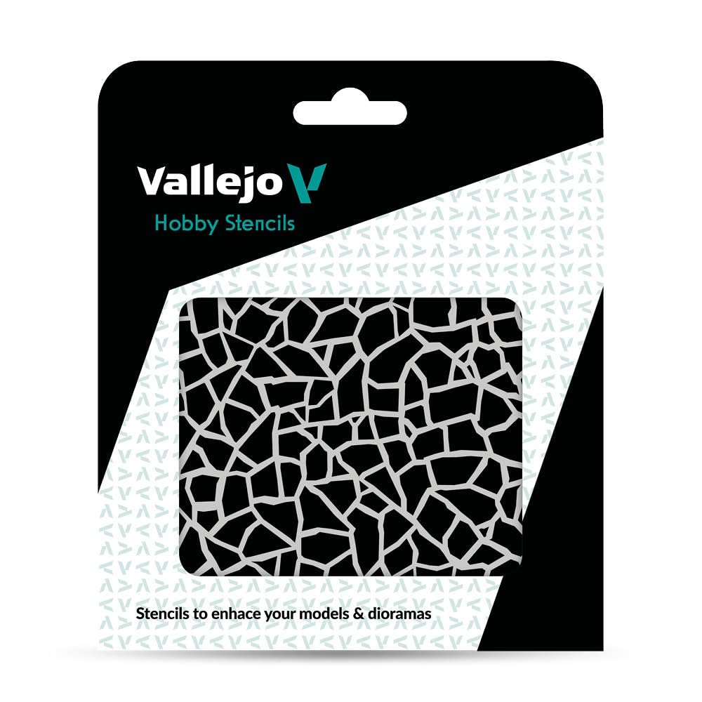 Vallejo AV Stencils - 1:32 Giraffe Camo WWII