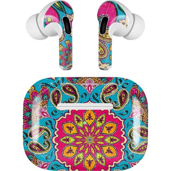 Skinit Decal Audio Skin Compatible with Apple AirPods Pro (2rd Gen, 2022) - Skinit Originally Designed Tantra Design