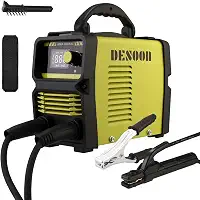 Máquina Inversora De Solda 120A Bivolt 127v/220v MMA TIG LIFT Soldadora Funcionalidade Ignição Térmica Do Arco VRD e Antiaderente Display Digital