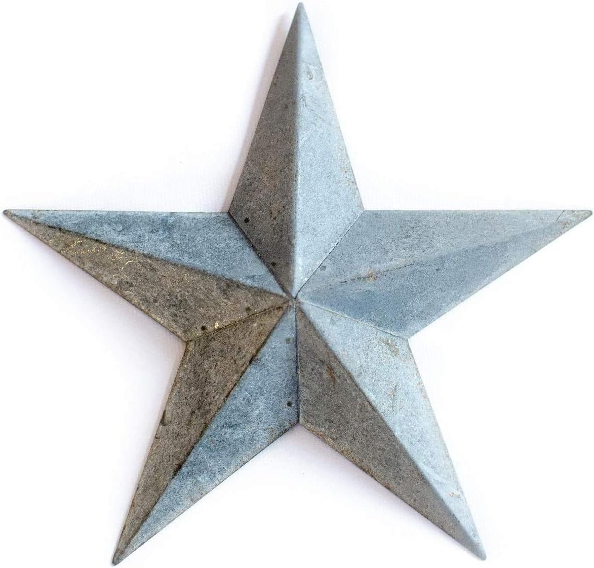 Large Metal Country Tin Galvanized Barn Star Primitive Star Wall Décor 24"