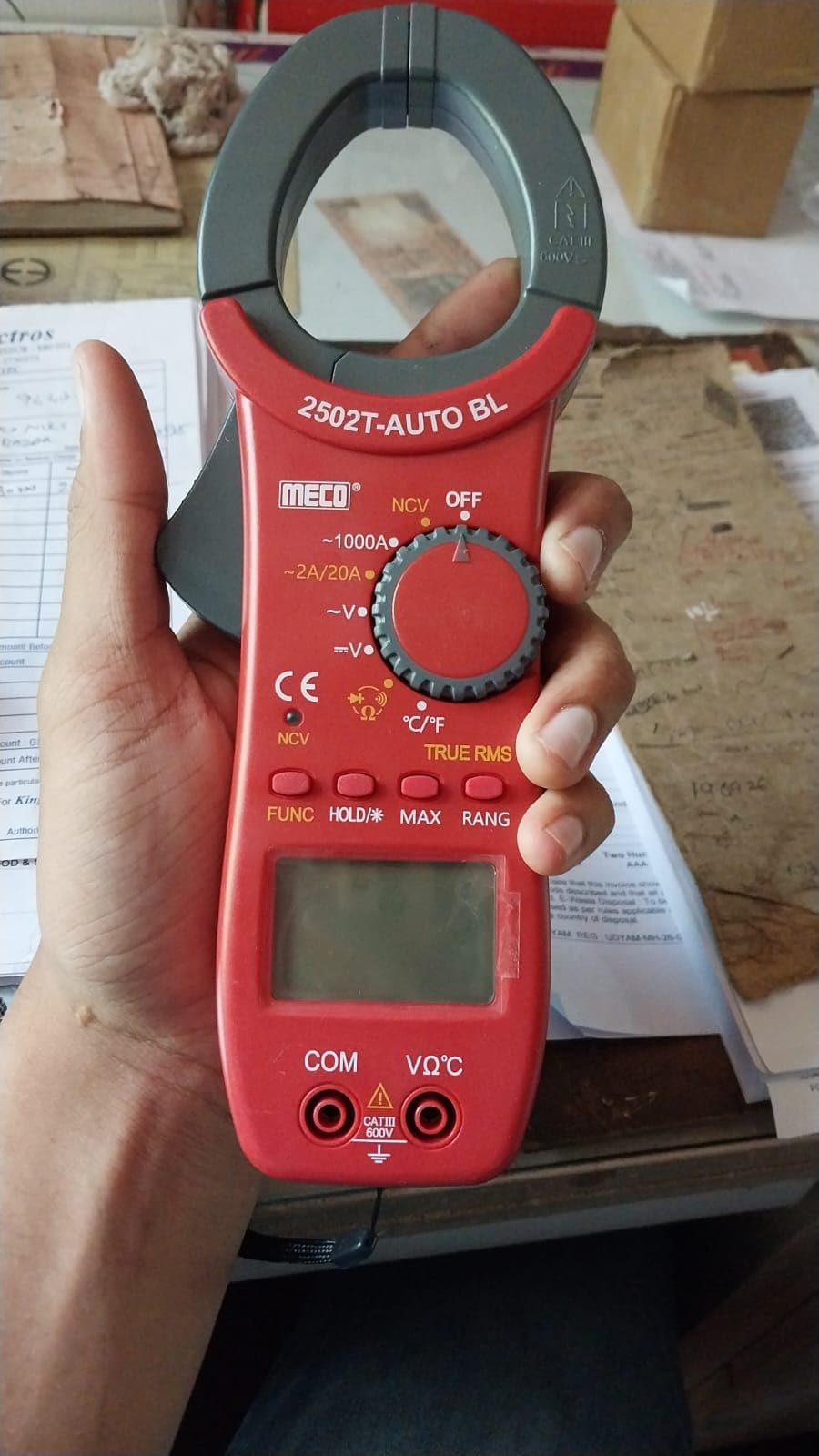 Meco 2502tauto Digital Clamp Meter Amazon.in Industrial & Scientific