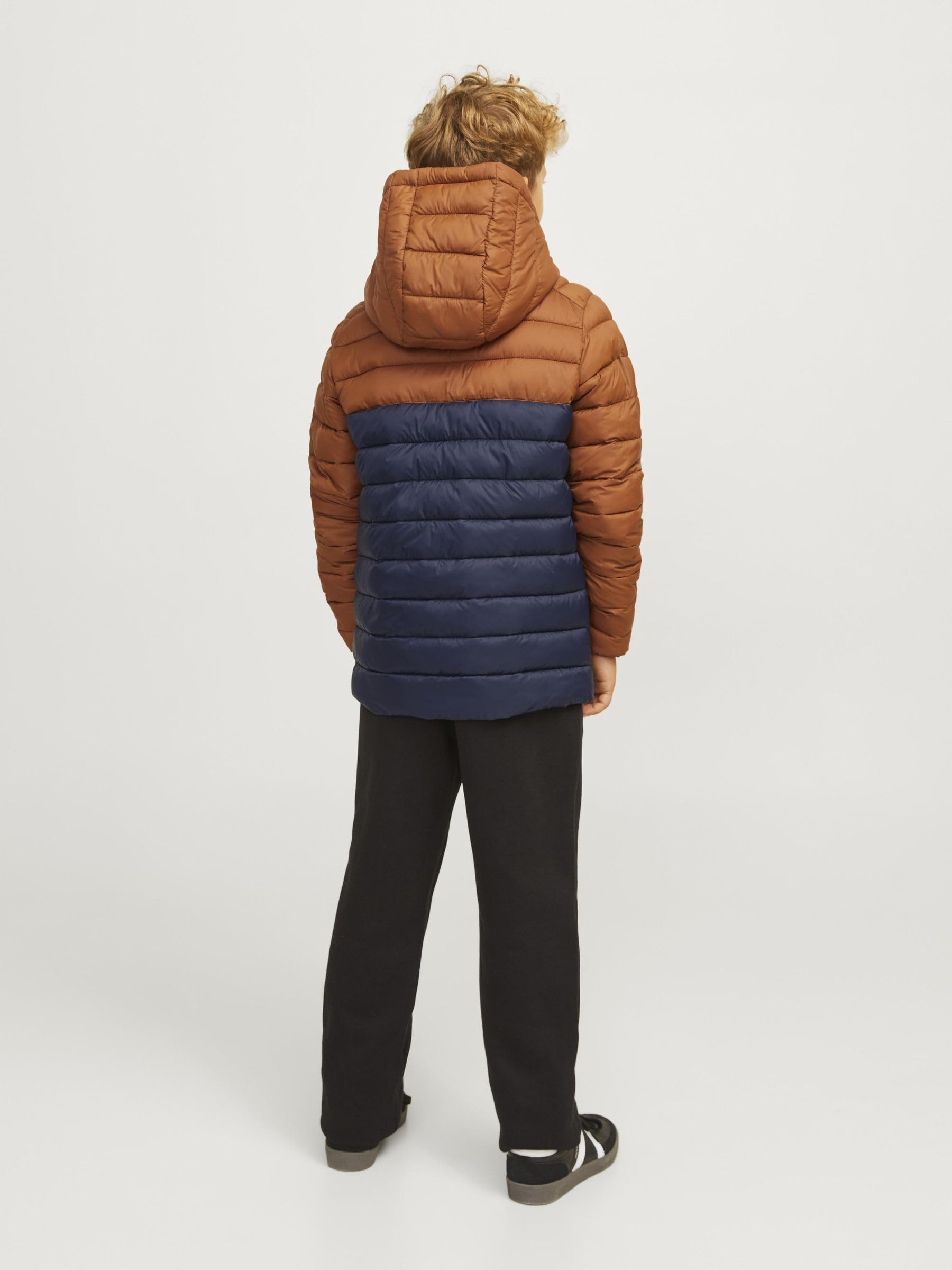JACK & JONES Jjesprint Puffer Hood Jnr Chaqueta acolchada Niños