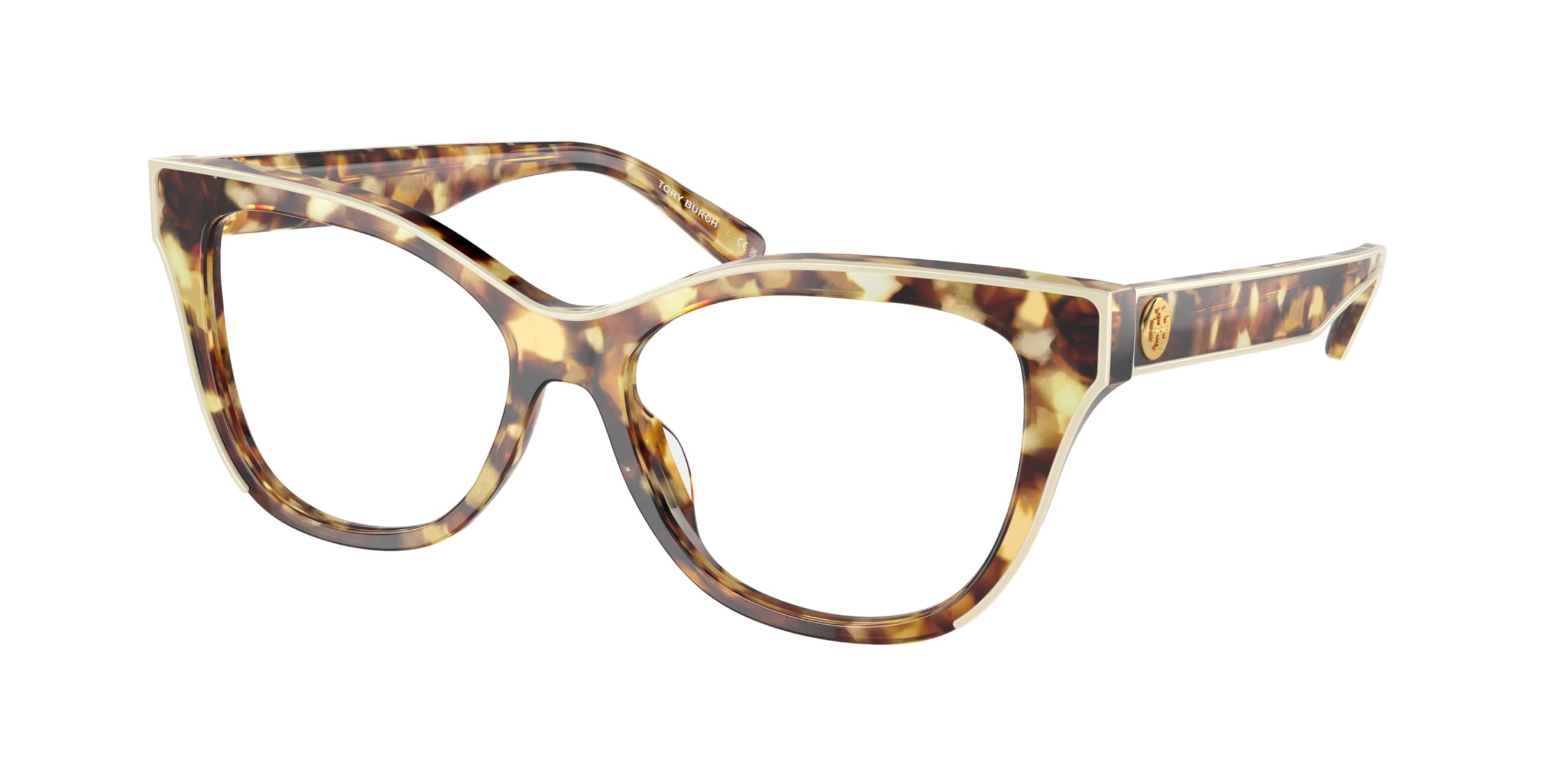 Tory Burch Eyeglasses TY 2147 U 1998 Tortoise Ivory
