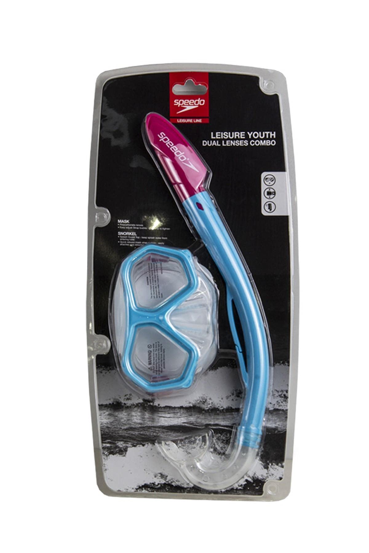 Speedo Boy's Speedo Leisure Junior Dual Lenses Combo Swimming Goggles