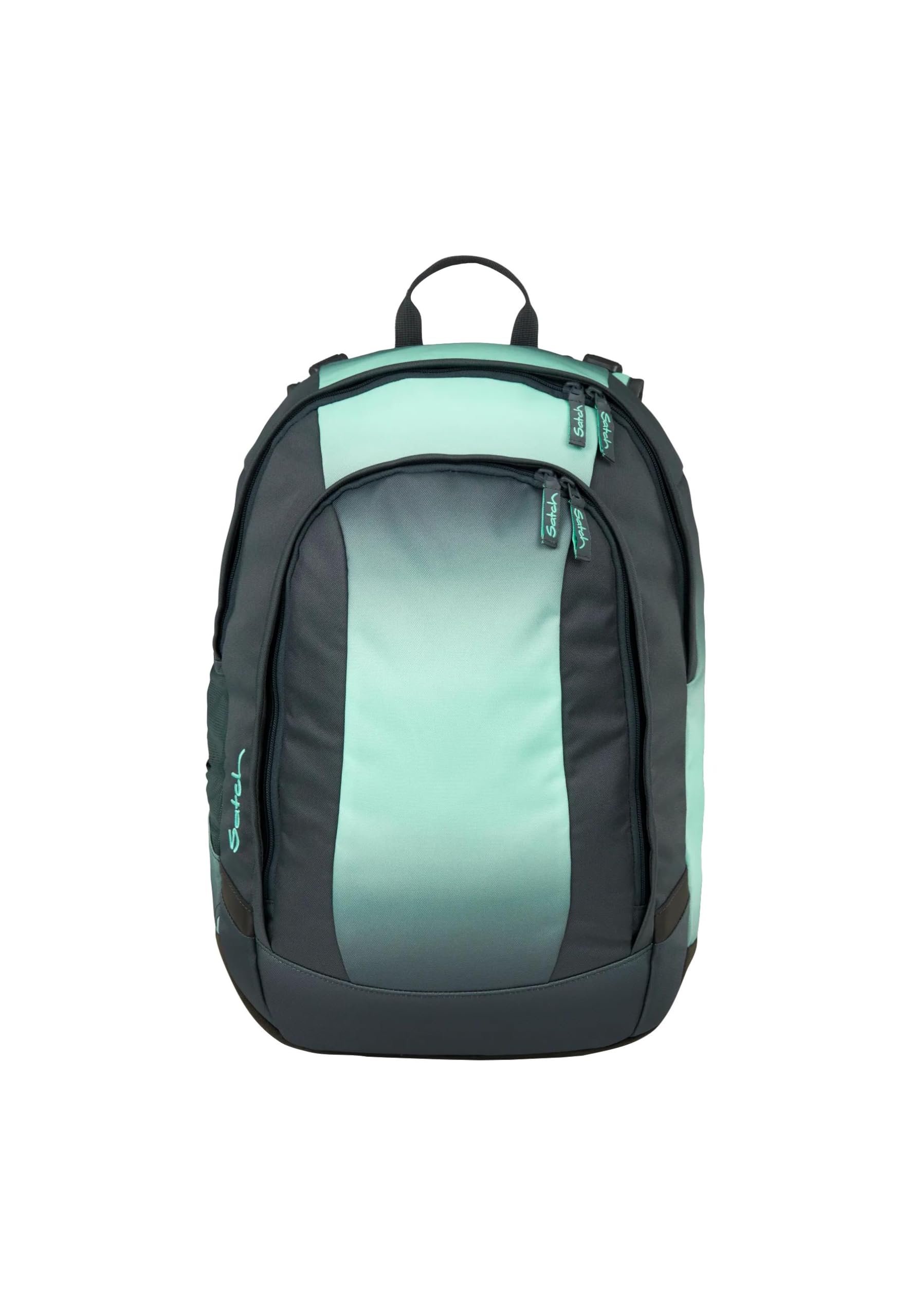 satch Schulrucksack Gradient Mint, 26 L, gepolstertes Laptopfach