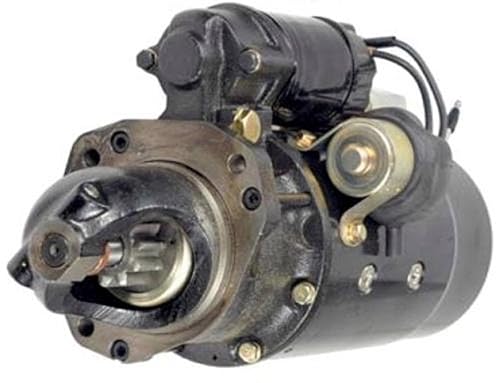 RAREELECTRICAL Nuevo motor de arranque Cw de 12V 10T compatible con cargador de pista Caterpillar 931 Perkins 9G6941 9X0353