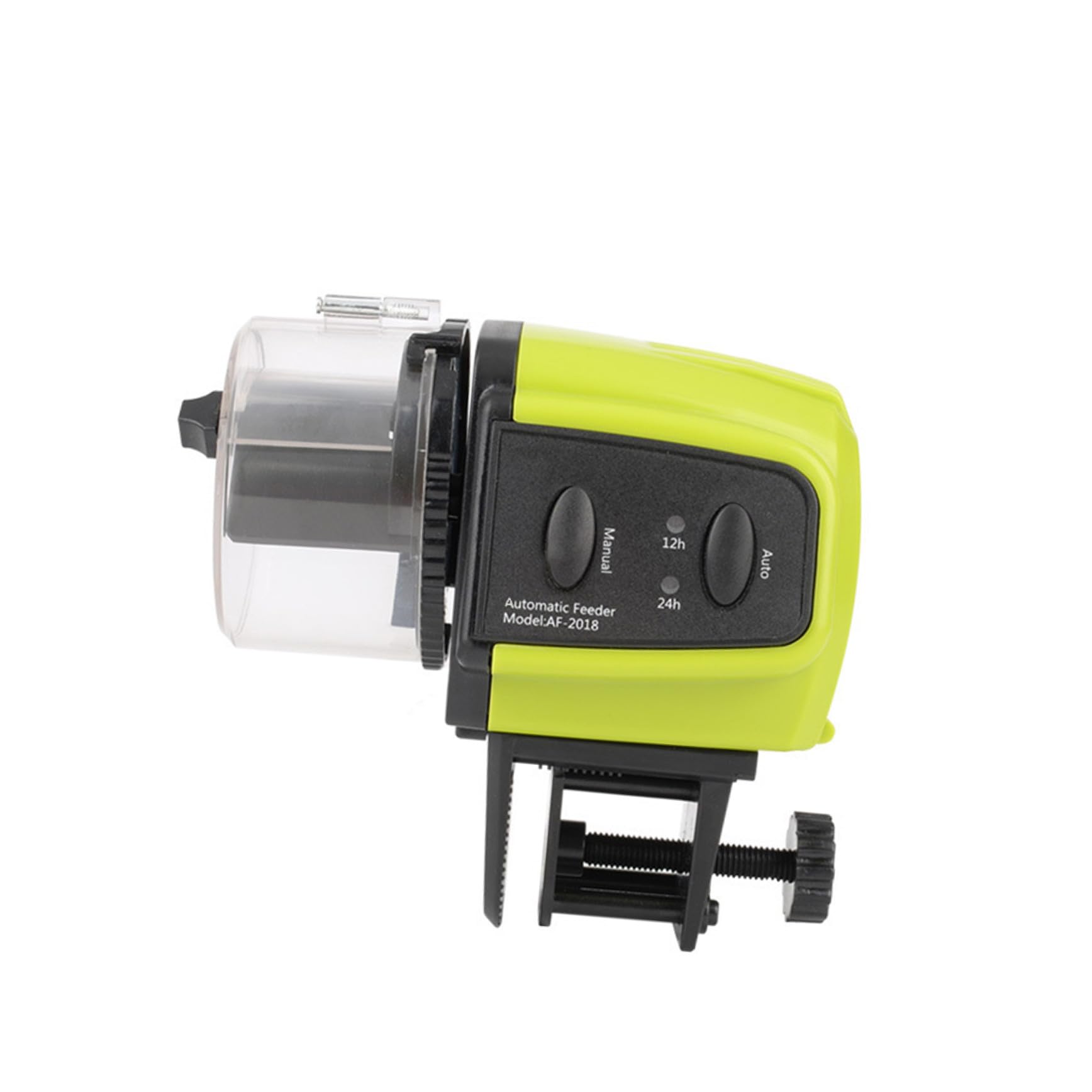 POPETPOP Distributeur Automatique de Nourriture pour Poissons en Plastique Minuterie 12/24 Heures et Commande Facile D'utilisation pour Aquarium