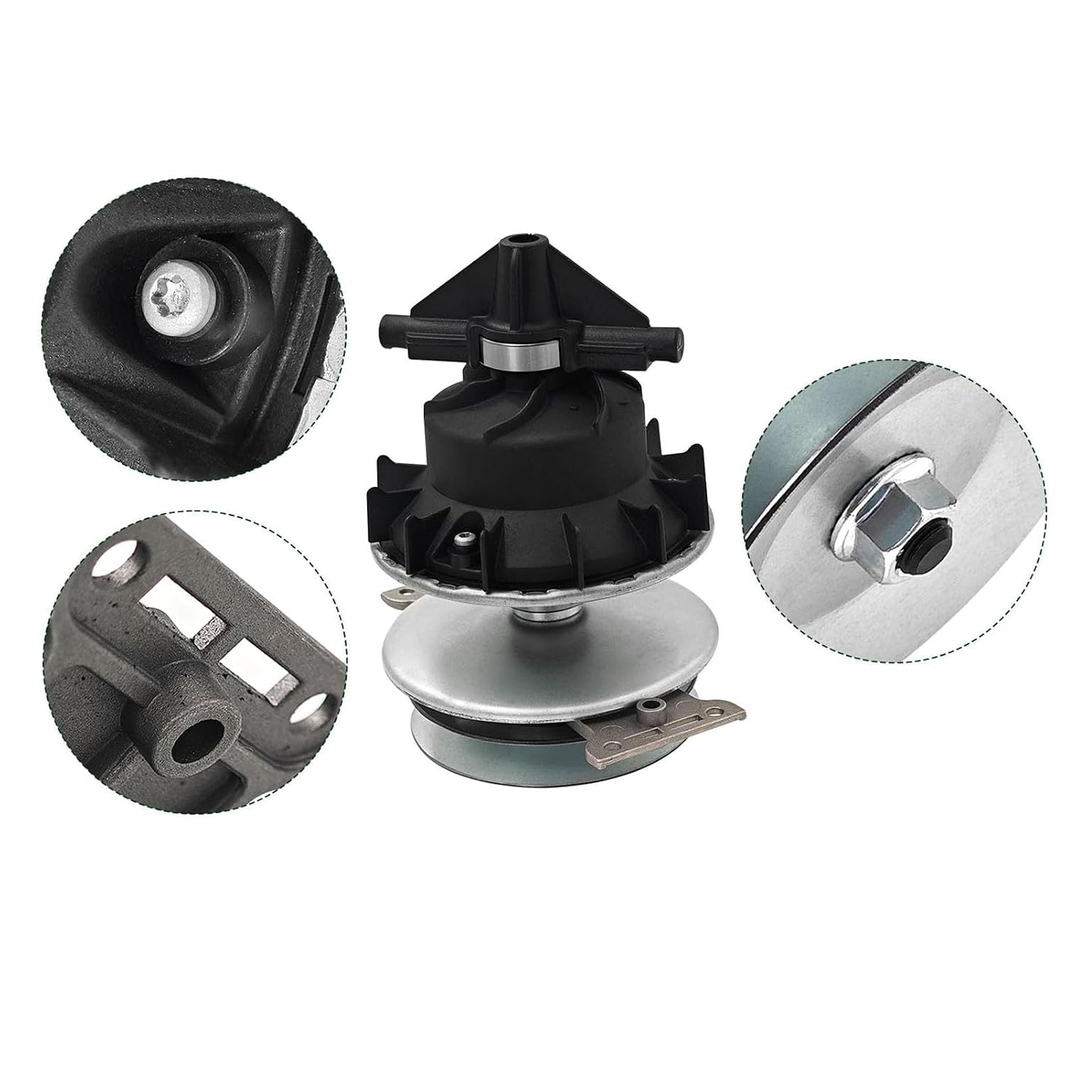 Driver Kit/Primary Pulley Compatible with John Deere RT400 Transmission Repl D105 E100 X105 X106 Replace MIA13031