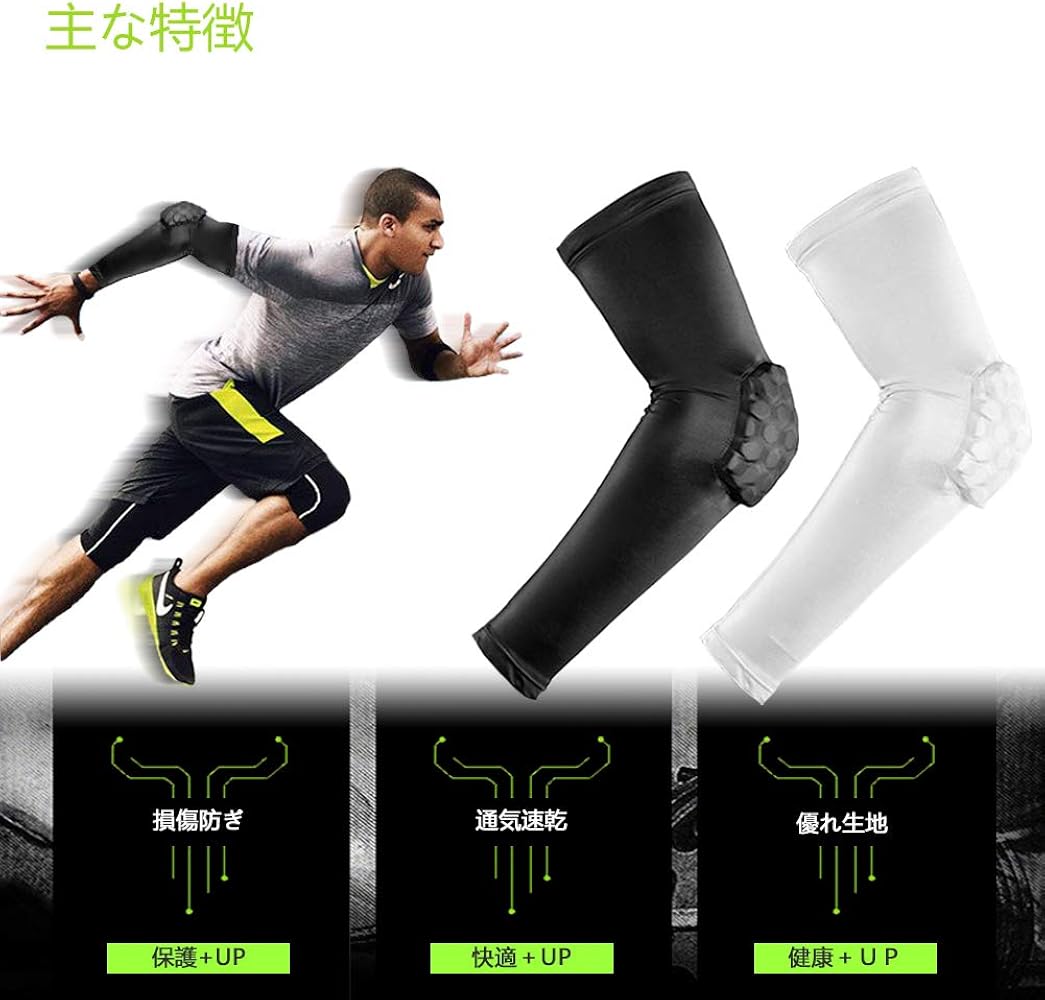 Amazon.co.jp: [hengfang] 肘 サポーター 1個入り アーム