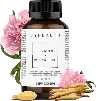 JSHealth Vitamins Hormone Balance & PMS Support Supplement, 60 Tablets