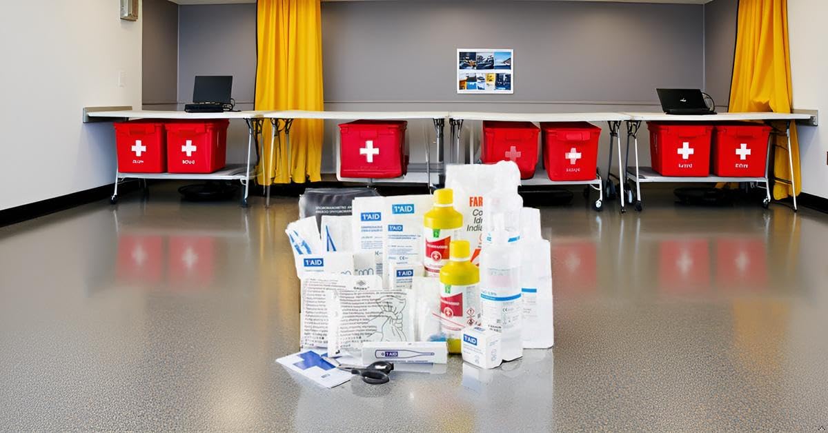 Rocard ® | Kit Di Reintegro Cassette Pronto Soccorso Allegato 1 | Art. 205 Pr big 005 Allegato 1 gruppo ab Senza sfigmomanometro |