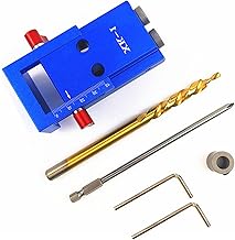 ferramentas de perfuração para madeira,ERYUE 105402 Kit de gabarito para perfuração de orifício de bolso Katsu com ferramenta de marcenaria para carpintaria