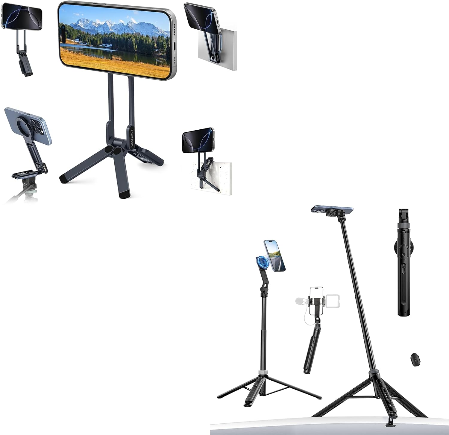 ULANZI TT88 Magnetic Tripod with Magnetic Phone Tripod