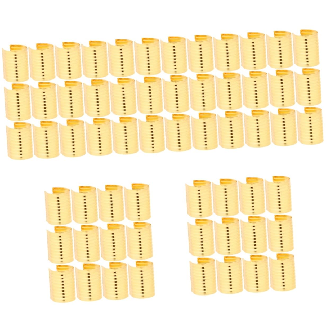 TEHAUX 5 Set Di Fermagli A Scatto Con Cordino Moschettone Per La Creazione Di Gioielli 100 Pezzi*5