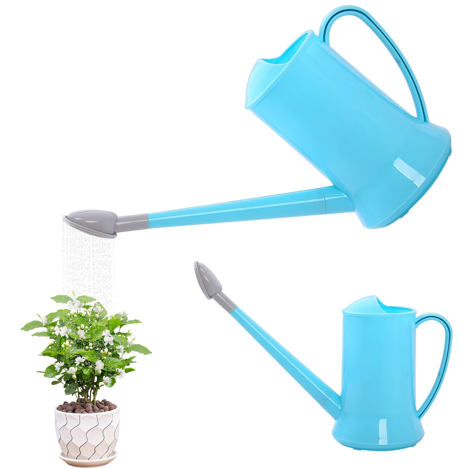 Arrosoir À Long Bec En Plastique - 5L Arroseur Détachable Pla-Nte Arrosoir À Long Bec En Plastique - 5L Arroseur Détachable Pla-Nte
