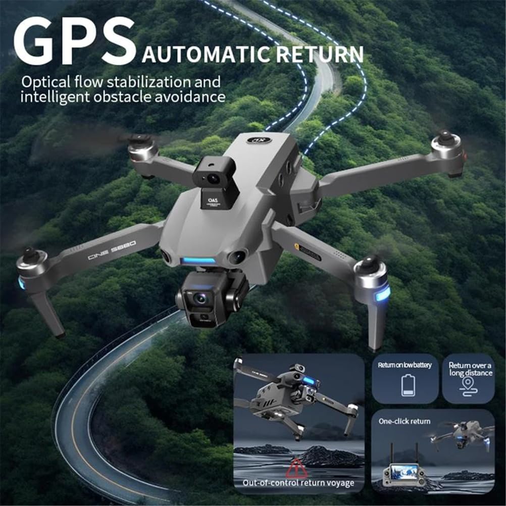 Quad battery,NO OAS,profesjonalny dron gps s880 z ekranem dotykowym, 3-osiowym gimbalem, zasięgiem 12 km i kamerą hd, bezszczotkowy, odpowiedni do fpv rc, do użytku na zewnątrz, prezent