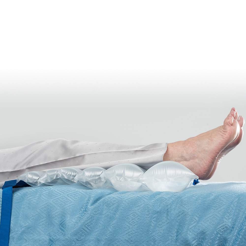 Repose - Cuña y bomba para aliviar la presión - Cuña de presión inflable para elevación de piernas - Clínicamente probado para prevenir llagas de cama y úlceras por presión