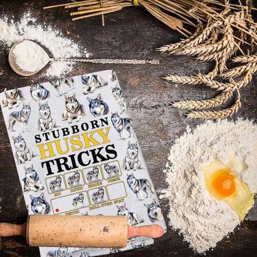 Torchon de cuisine husky sibérien pour décorer une table conviviale - 6