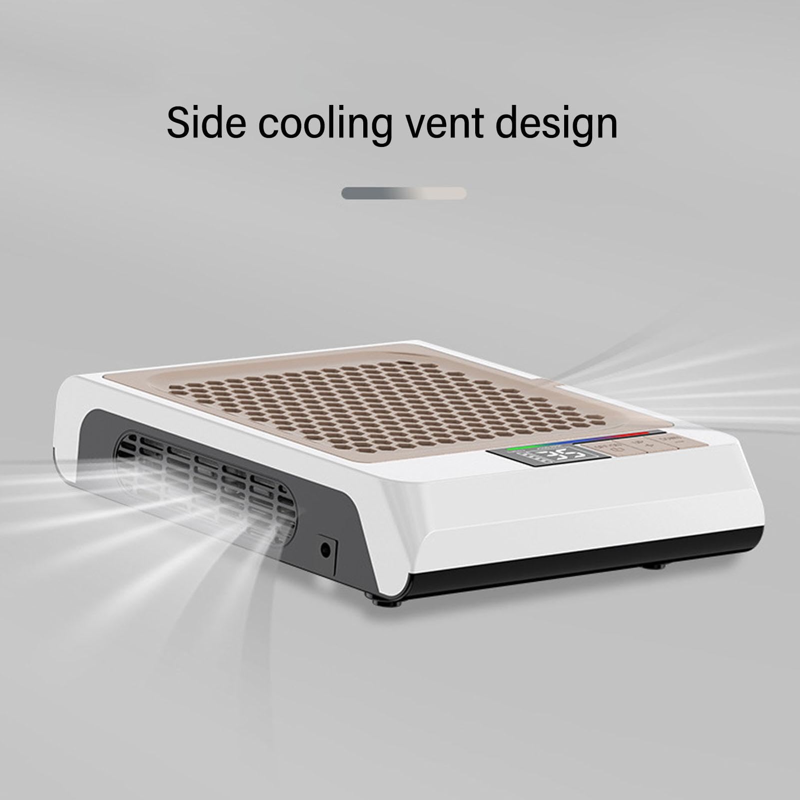Recargable Extractor De Polvo Para Uñas, Aspirador Uñas Profesional | Extractor De Polvo Para Uñas de Escritorio, Aspirador Uñas Gel Para Salones De Manicura Y Hogares, filtroreutilizable
