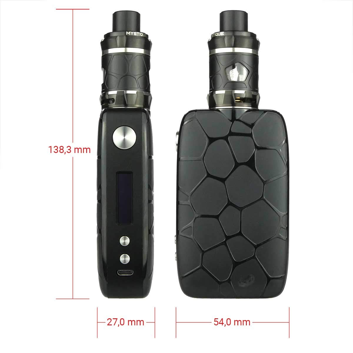 iJoy Mystique Subohm Kit 162 W, with Mystique Subohm Tank 3.5 ml / 5 ml,  Riccardo e-cigarette, black: Amazon.de: Electronics & Photo