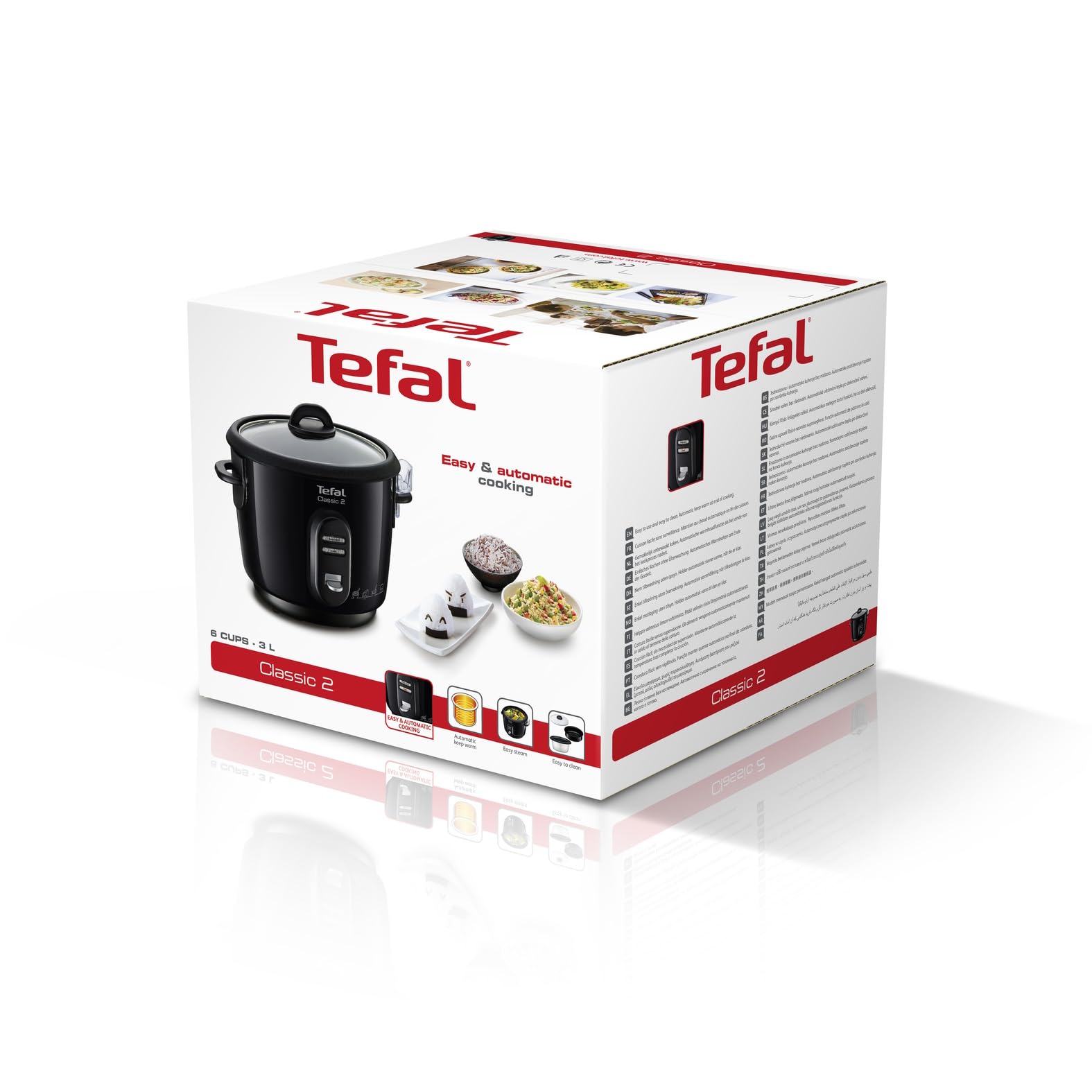 TEFAL RK102811 Cuiseur a riz Classic 2 - Noir