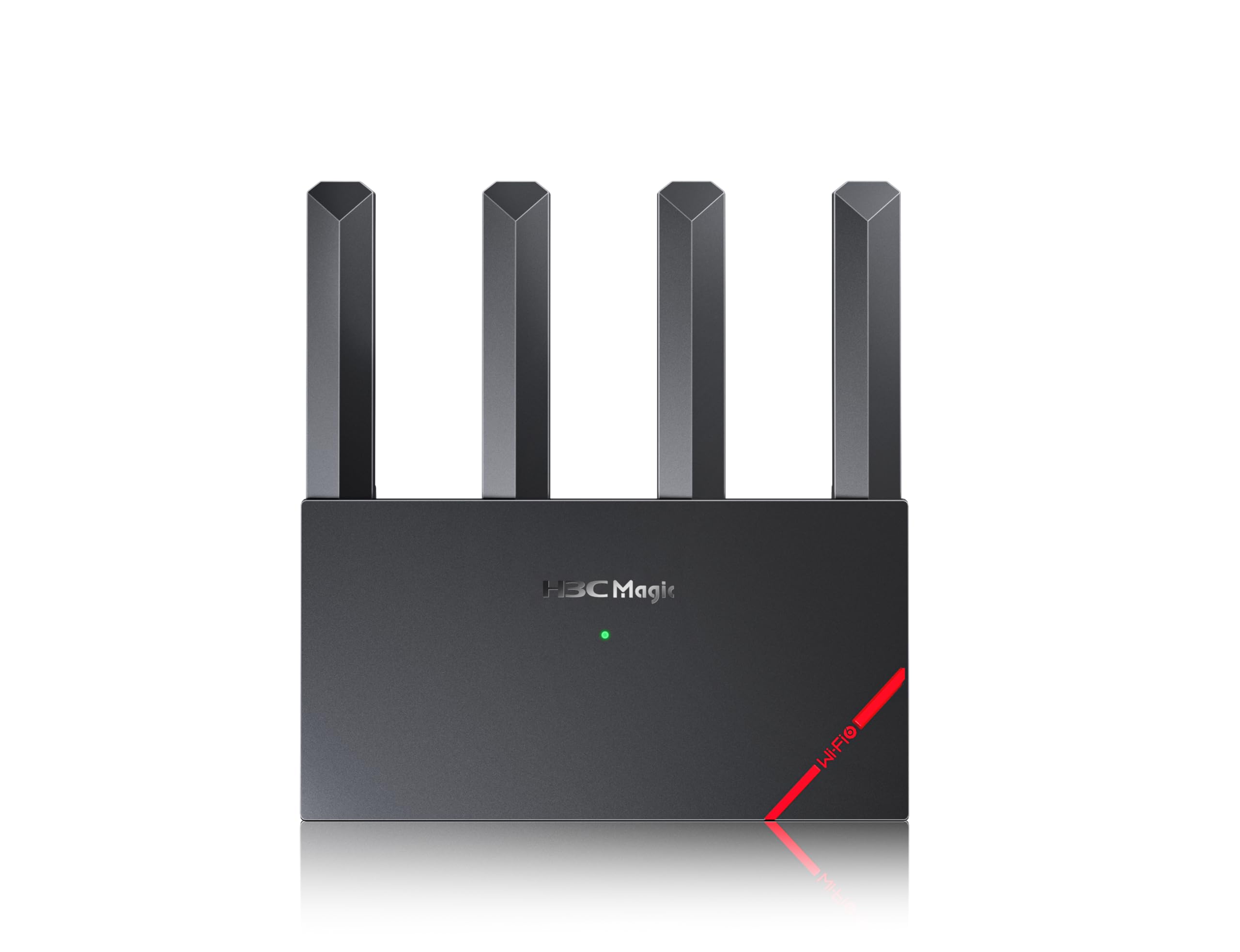 H3C Dwuzakresowy router WiFi 6 AX3000 (NX30 Plus) - 802.11ax szybki router, 4 anteny o wysokim wzmocnieniu, zasięg całego domu, WPA3, bezpieczeństwo sieci bez subskrypcji, VPN, EasyMesh