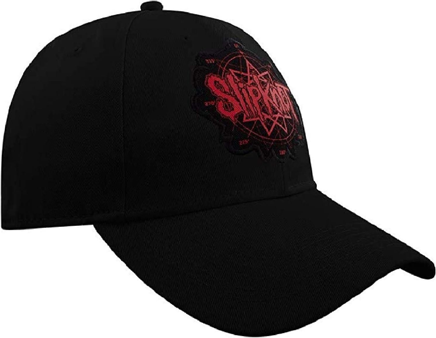 Slipknot Baseball Cap Classic Embroidered Logo Strapback, Black - Image 3
