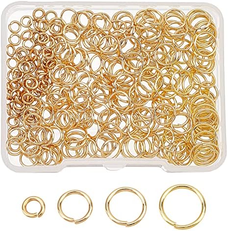 Anneaux Ouverts Acier Inoxydable 6x1 Mm - Lot De 1000 Pièces - Pour Fabrication De Bijoux, Maille Chaîne - 11
