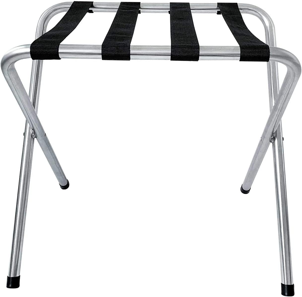 Support de valise pliable et porte-bagages en métal pour chambre d'amis