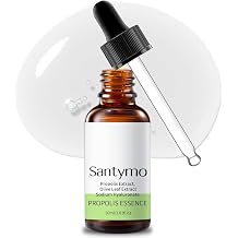 Korean Propolis Serum, Korean Skin Care with Olive Leaf Extract for Glass Skin, Deep Hydration &amp; Firming, Boosts Skin Vitality, Radiant Dewy Complexion for Daily Facial Care, 1.01 fl oz