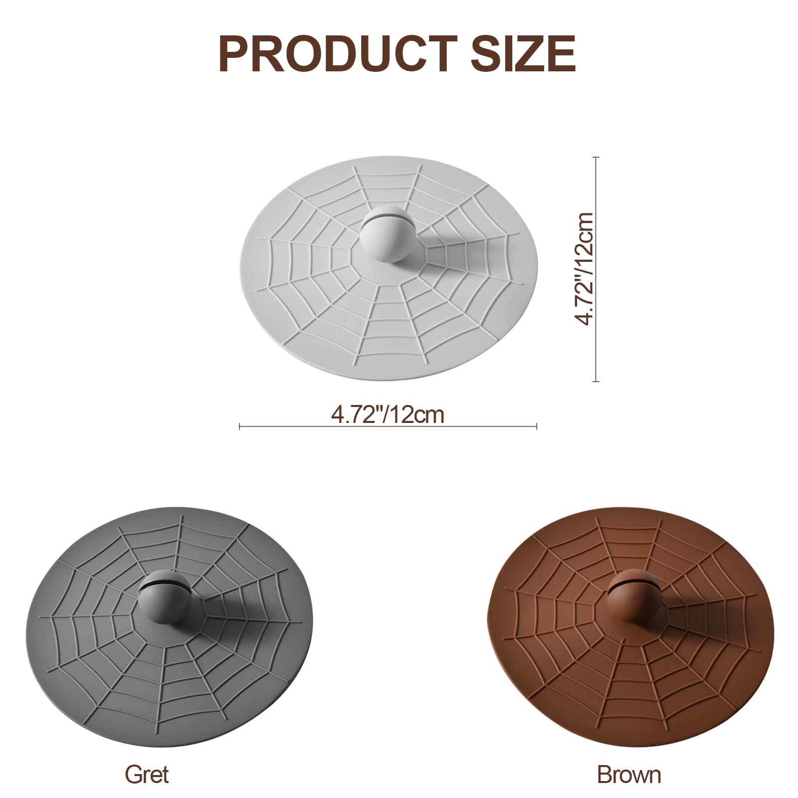 Silicone Cup Covers (Set of 3) ? Multicolored Silicone Lids for Mugs, Cups, Tea Pots,Flexible Mug Covers?Hot Cup Lids for Coffee & Tea