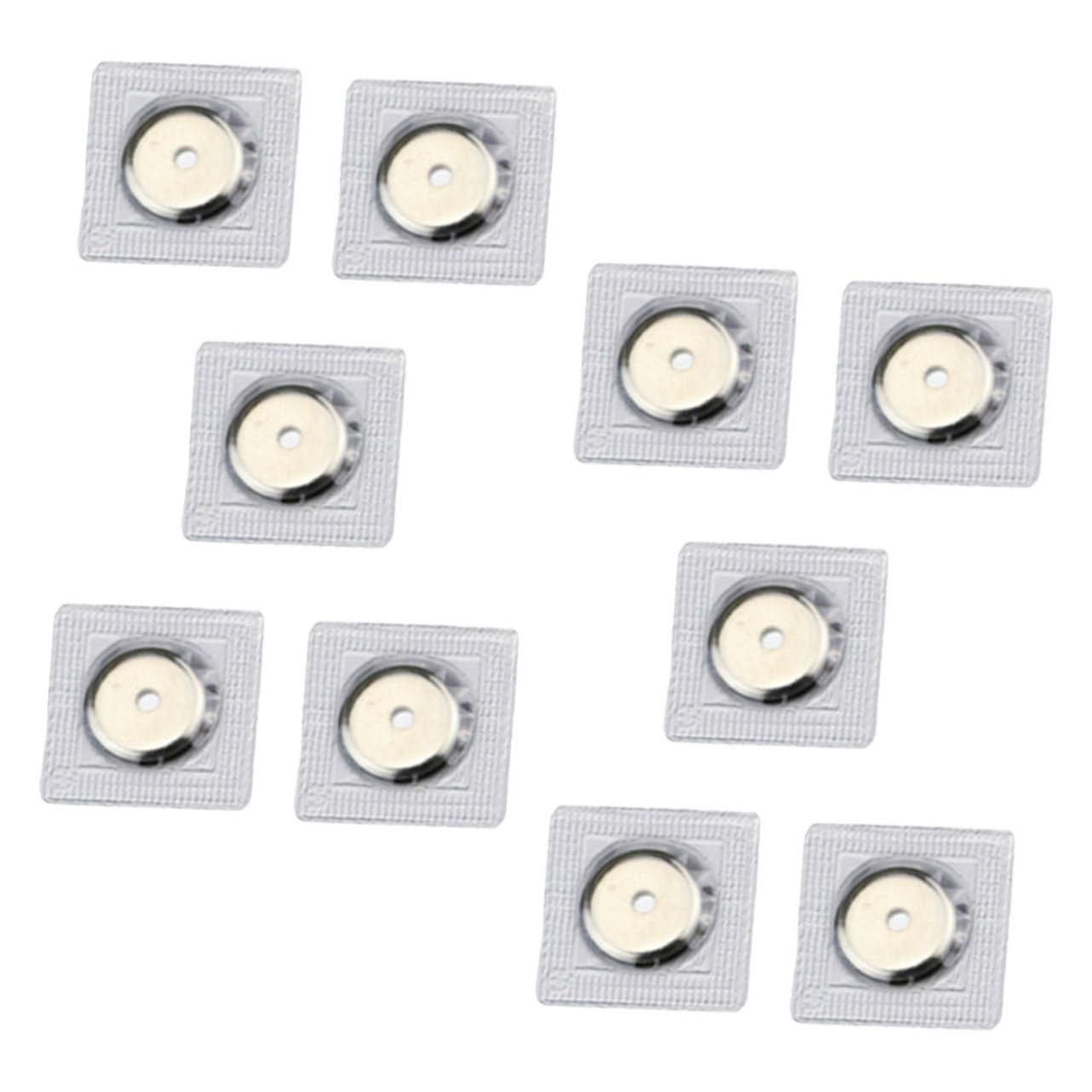 Operitacx 30 Pares De Botones De Hebilla Magnética Broches De Ropa Broches Magnéticos Para Coser Botón De Cierre De Bolso Broches Magnéticos Para Ropa Broches Para Coser Cierres