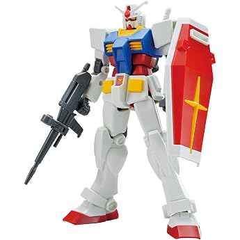 Bandai Spirits ENTRY GRADE Mobile Suit Gundam RX-78-2 Gundam 1/144 Scale Color-Coded Plastic Model