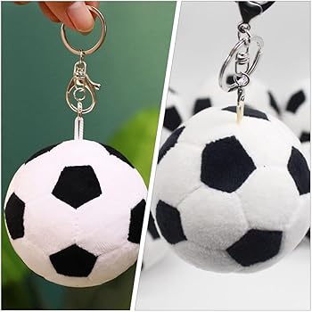 Amazon.co.jp: [PACKOVE] サッカー ぬいぐるみ キーホルダー