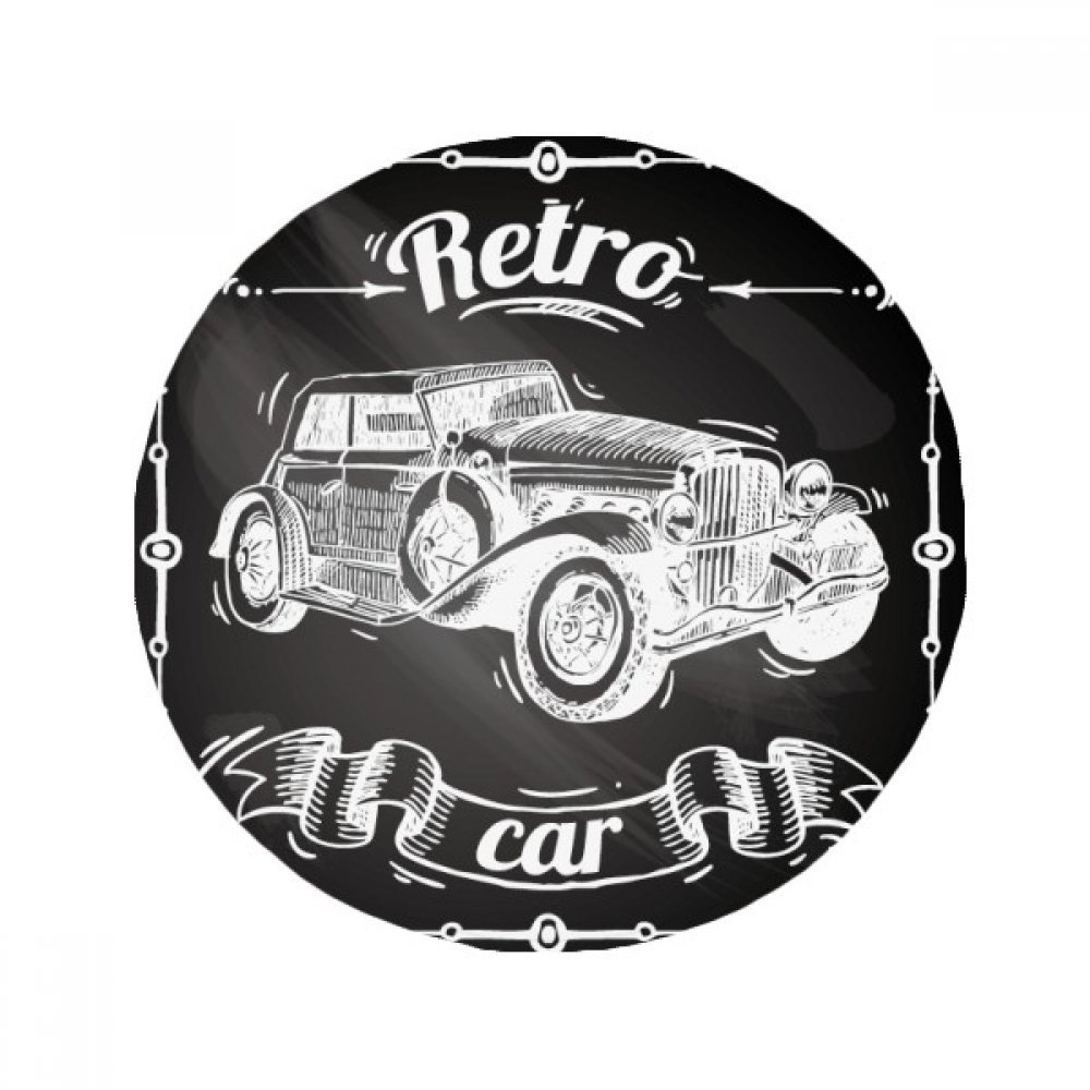 Tapis ronde anti-dérapant motif cars pour sécuriser la cuisine et le salon