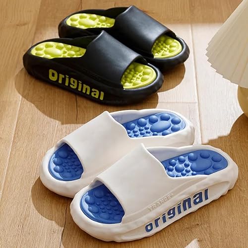 Miniatura 9 de Pantuflas de ducha de acupresión, pantuflas de masaje para mujereshombres, sandalias de acupresión de reflexología, artritis, neuropatía, alivio del