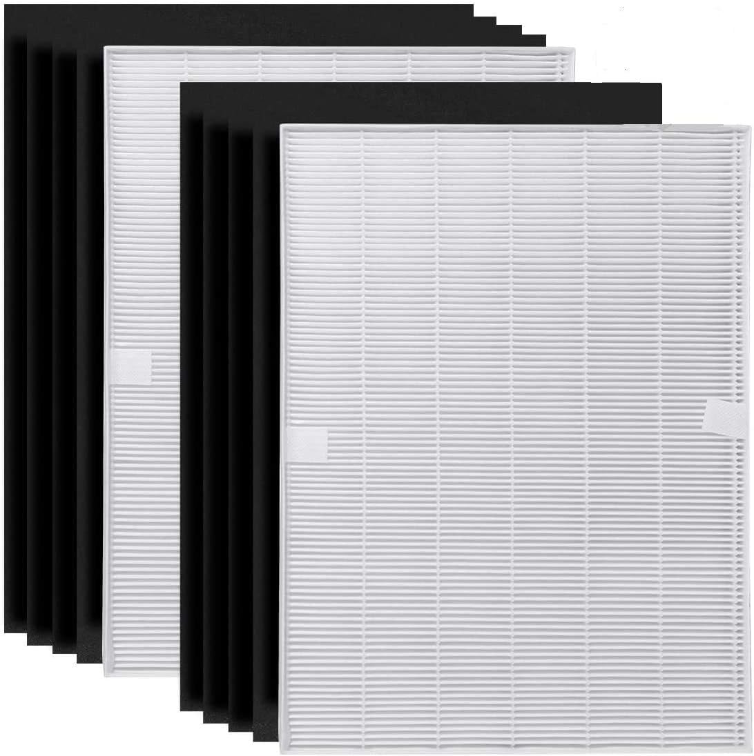 8-Pack 115115 HEPA Replacement Filter - Size 21 Filter A For PlasmaWave Air Purifiers C535, 5300, 6300, 9000, 5000 Models