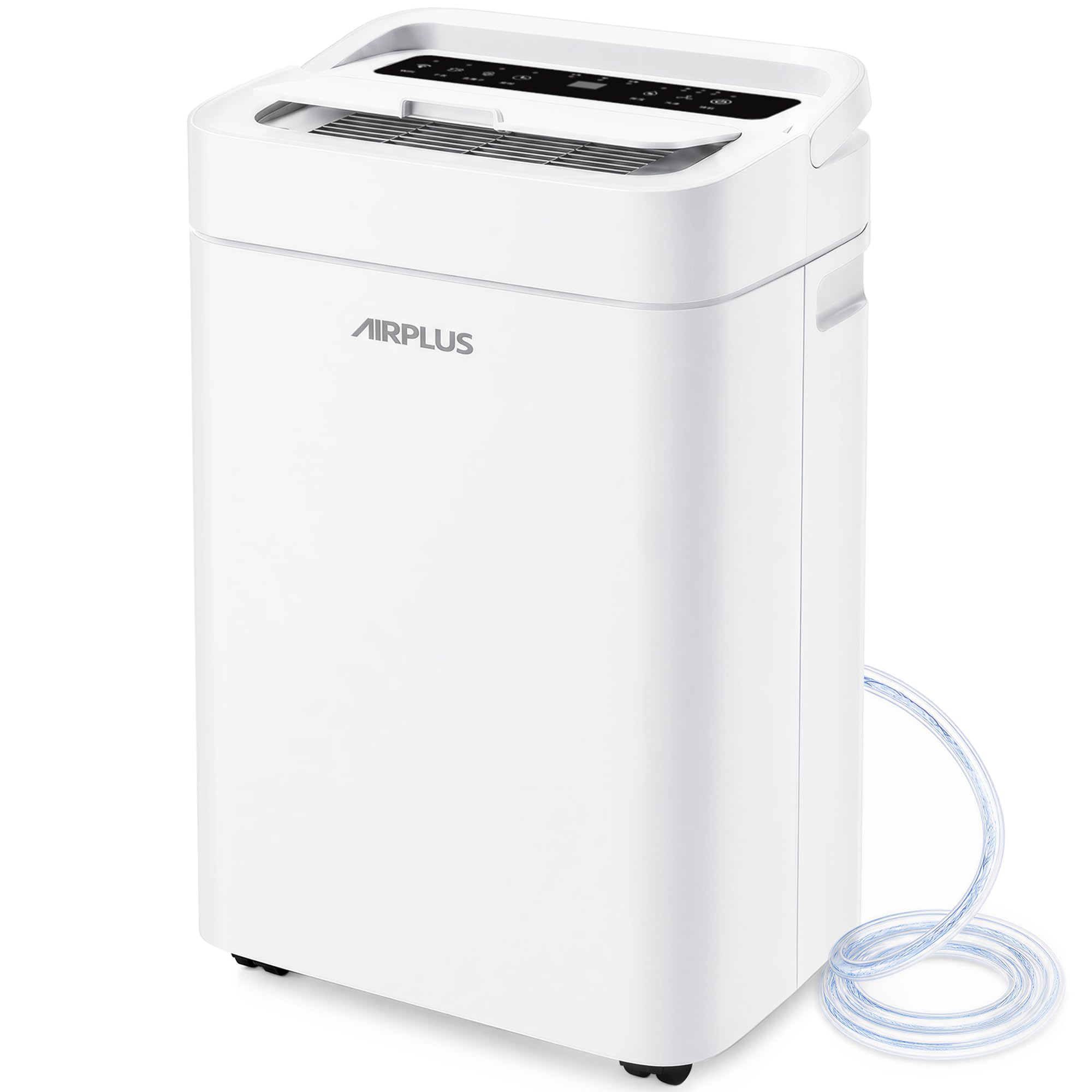 AIRPLUS 4500 Sq. Ft Dehumidifier for Basement, 70 Pints Dehumidifiers for Home with Drain Hose, Continuous Drainage, Intelligent Humidistat, Multifunctional Dehumidifier for bathroom, bedroom-image-40