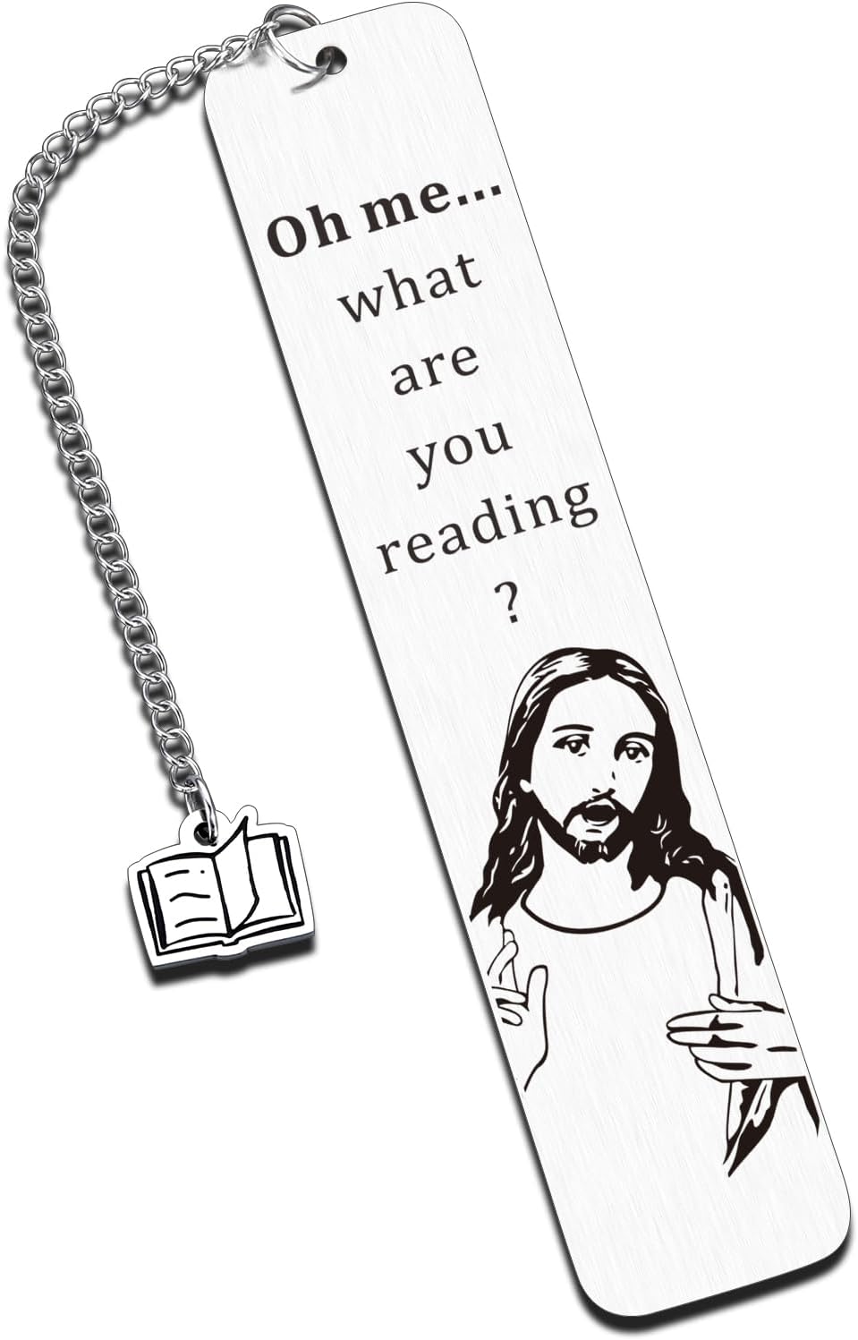 Funny Bookmark for Women Men Peeking Jesus Bookmark Adult Spicy Bookmark Gifts for Book Lover Gifts for Women Men Friends Funny Christmas Stocking Stuffer Birthday Book Club Valentines Reading Gift