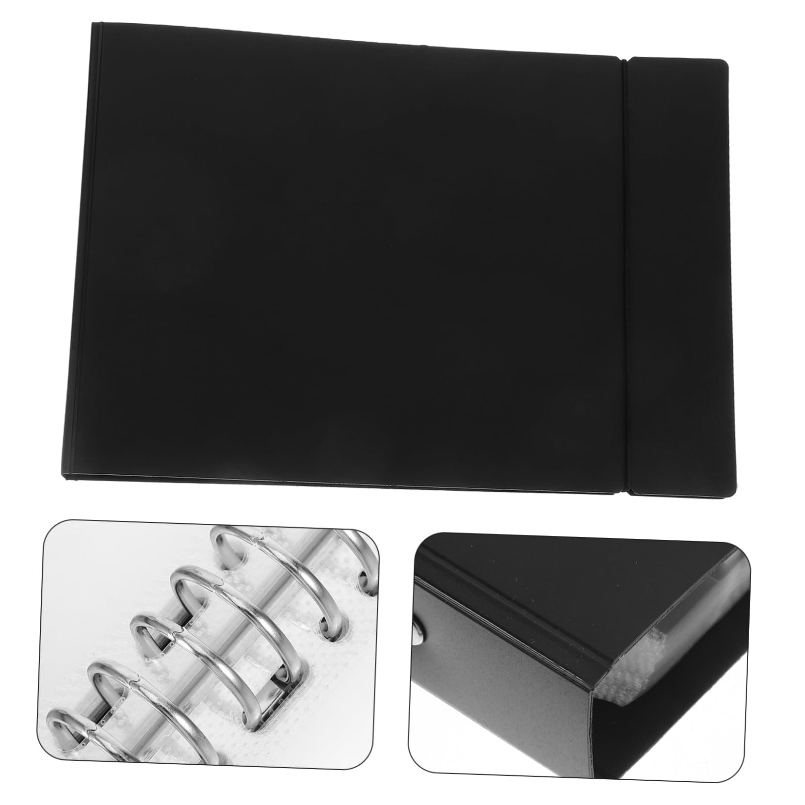 jojofuny Raccoglitore per Libretti Assegni e Documenti Album Portatile per Fatture e Ricevute Organizzatore Elegante e per Ufficio Capacità Ampia Archiviazione Design e Adattabile